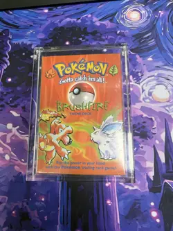 LIKELY SHADOWLESS (HEAT SEAL VARIANT) Pokemon Base Set BRUSHFIRE Theme Deck - Image 1