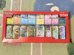 Pokemon TCG Costco Prismatic Evolutions 8-Pack Mini Tins - Trusted Seller ✅ - Image 1