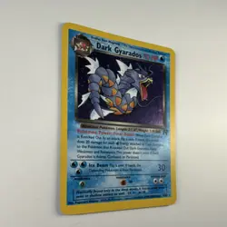 Pokemon Dark Gyarados 8/82 Team Rocket Holo Rare Unlimited 2000 70 HP Stage 1 - Image 2