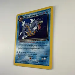 Pokemon Dark Gyarados 8/82 Team Rocket Holo Rare Unlimited 2000 70 HP Stage 1 - Image 3