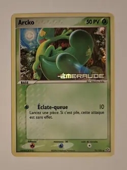 Carte Pokemon Arcko 70/106 Reverse Stamp Ex Emeraude Fr - Image 1