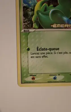 Carte Pokemon Arcko 70/106 Reverse Stamp Ex Emeraude Fr - Image 3