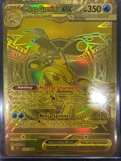 Mega Greninja Ex Hyper Rare 122/086 - Chaos Rising Pokemon TCG - Image 4