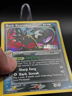 Pokemon Dark Gyarados EX Team Rocket Returns Reverse Holo 36/109 Stamped NM - Image 2