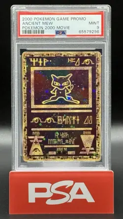 2000 POKEMON GAME MOVIE POKEMON 2000 MOVIE ANCIENT MEW PSA 9 - Image 1