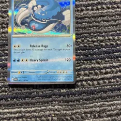 Dondozo 061/198 VERTICAL LINE HOLO EXCLUSIVE Pokemon Scarlet & Violet TCG Nm/m - Image 2