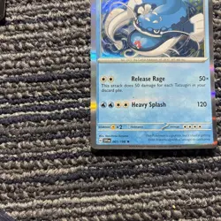Dondozo 061/198 VERTICAL LINE HOLO EXCLUSIVE Pokemon Scarlet & Violet TCG Nm/m - Image 3