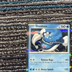 Dondozo 061/198 VERTICAL LINE HOLO EXCLUSIVE Pokemon Scarlet & Violet TCG Nm/m - Image 4
