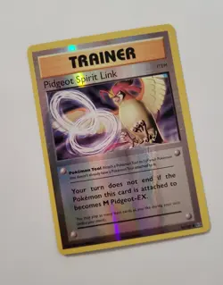 Pokemon Pidgeot Spirit Link 81/108 Reverse Holo XY Evolutions 2016 Trainer Card - Image 1