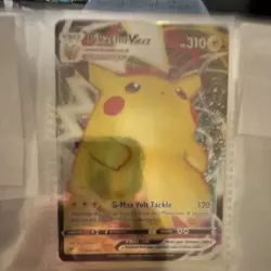 The Pokemon Company Pikachu VMAX 044/185 Vivid Voltage Full Art Holo Ultra Rare - Image 1