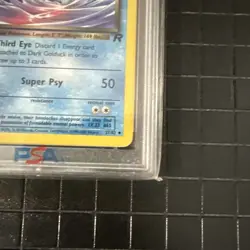 PSA 8 Pokemon 1st Edition Dark Golduck 37/82 Team Rocket - Image 3