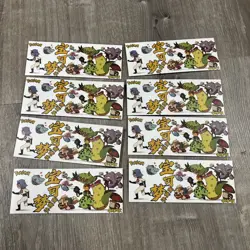 Pokemon ZA Studio Sketch Art Polaroid 3 Film Strip Pack - Rip & Reveal - 8 Packs - Image 1