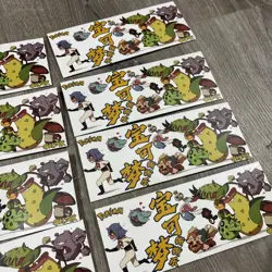 Pokemon ZA Studio Sketch Art Polaroid 3 Film Strip Pack - Rip & Reveal - 8 Packs - Image 3