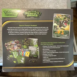 Mega Evolution Pokemon Perfect Order Elite Trainer Box ETB Factory Sealed Tear - Image 2