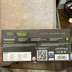 Mega Evolution Pokemon Perfect Order Elite Trainer Box ETB Factory Sealed Tear - Image 5