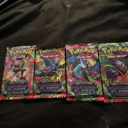 Pokemon Phantasmal Flames Booster Packs - X4 - Pokemon TCG - New & Sealed - Image 1