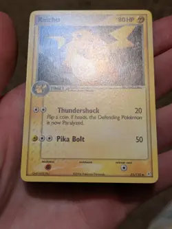 Pokemon Tcg Raichu 51/110 & Pikachu 78/110 Holon Phantoms Non Holo Very LP - Image 3