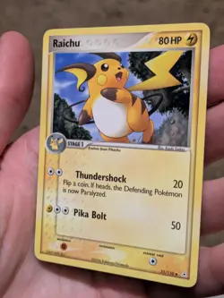 Pokemon Tcg Raichu 51/110 & Pikachu 78/110 Holon Phantoms Non Holo Very LP - Image 4
