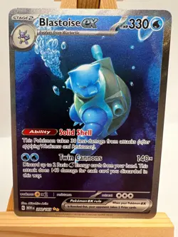 Pokemon TCG - S&V 151 - 200/165 Blastoise ex - Special Illustration Rare - NM/M - Image 1