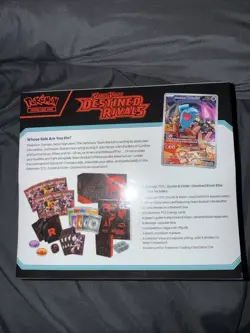Pokemon TCG Scarlet & Violet Destined Rivals Elite Trainer Box ETB Sealed - Image 4