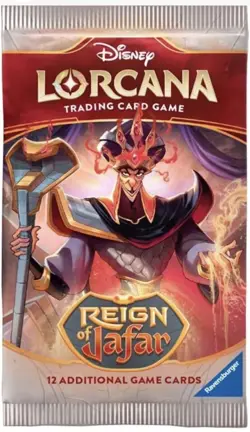 Disney Lorcana TCG: Reign of Jafar - Single Booster Pack 12 Cards - Image 1