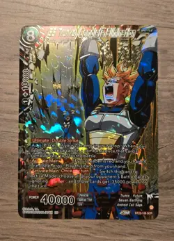 SS Trunks Complete Elimination Dragon Balls Super Card Game SCR NM - Image 1