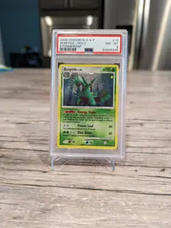 2008 Pokemon Diamond and Pearl Stormfront # 10 Sceptile Holo PSA 8 Card NM-MINT! - Image 1