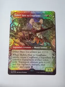 Mabel, Heir to Cragflame (Showcase) Bloomburrow Foil - Image 1