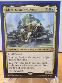 Glarb, Calamity's Augur #215 - Bloomburrow MTG - Image 1