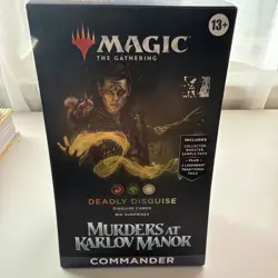 MtG: Murders at Karlov Manor - Commander Deck - Deadly Disguise - NEW/SEALED - Image 1