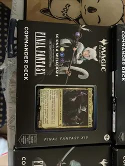 Magic The Gathering Final Fantasy Commander Deck Set Of 4 - Image 4