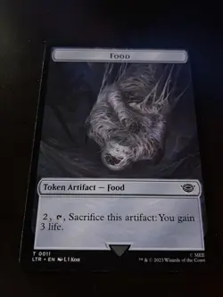 Food Token - LTR 0011 - NM - MTG Magic - Image 1
