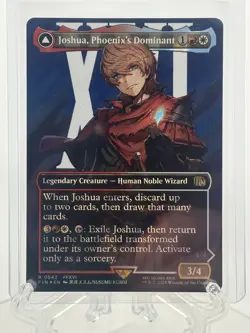 NM - Joshua. Phoenix's Dominant, #0542 - Surge Foil - Final Fantasy x MTG - Image 1