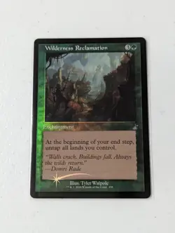MTG Wilderness Reclamation - Foil Retro Frame - Ravnica Remastered RVR NM - Image 1