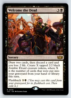 Welcome the Dead -Commander: Tarkir: Dragonstorm - Image 1