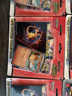Pokemon TCG Ascended Heroes Blister Lot 9ct Charmander Gastly Erika Larry Sealed - Image 4