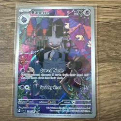 Pokemon TCG Acsended Heroes Banette IR 234/217 Pack Fresh Near Mint - Image 1