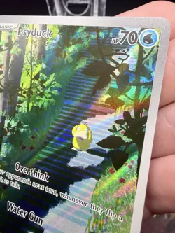 2023 Pokemon Scarlet Violet 151 Psyduck #175/165 Illustration Rare - Image 5