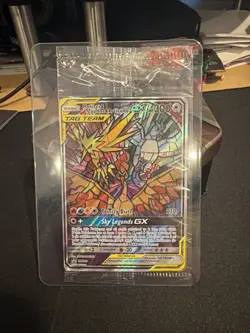Sealed Pokemon TCG Moltres Zapdos Articuno GX SM210 Stained Glass Promos Holo - Image 1