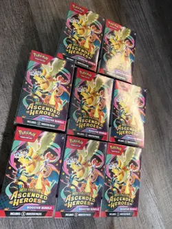 Pokemon TCG Ascended Heroes Booster Bundle Lot 8ct Factory Sealed 48 Packs Box - Image 2