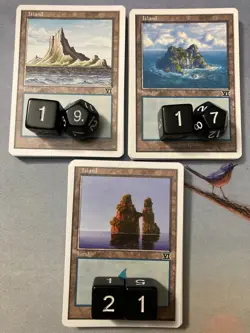 MTG Premodern 265 Basic Land Lot Classic 6th Edition - Old Frame White Border - Image 3