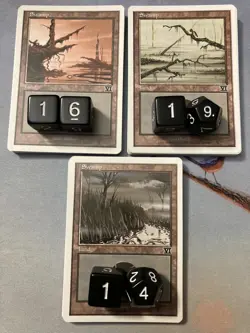 MTG Premodern 265 Basic Land Lot Classic 6th Edition - Old Frame White Border - Image 4