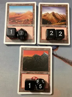 MTG Premodern 265 Basic Land Lot Classic 6th Edition - Old Frame White Border - Image 5
