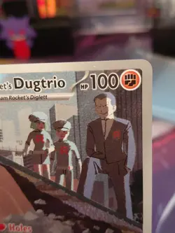 Team Rocket's Dugtrio 239/217 Illustration Rare Ascended Heroes Near Mint - Image 3