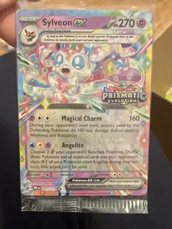 Sylveon EX 041/131 Prismatic Evolutions Promo Holo 270 HP Pokemon TCG - Image 1