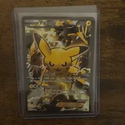 Pikachu EX XY124 Promo Card Pokemon Card Nearmint NM/LP - Image 3