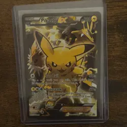 Pikachu EX XY124 Promo Card Pokemon Card Nearmint NM/LP - Image 5