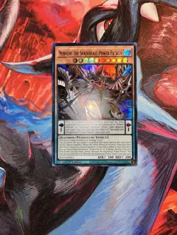 Yugioh! Nervedo The Shadebeast Power Patron BLZD-EN011 Ultra Rare 1st Edition NM - Image 1