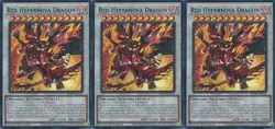 3x Red Hypernova Dragon | BLZD-EN038 | SR | 1st Ed | NM | YuGiOh - Image 1