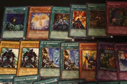 40 EX-DMG Yugioh Card Lot PGD/MFC/IOC/GX+(Toon Cannon Soldier DB2, Riryoku TSC+) - Image 2